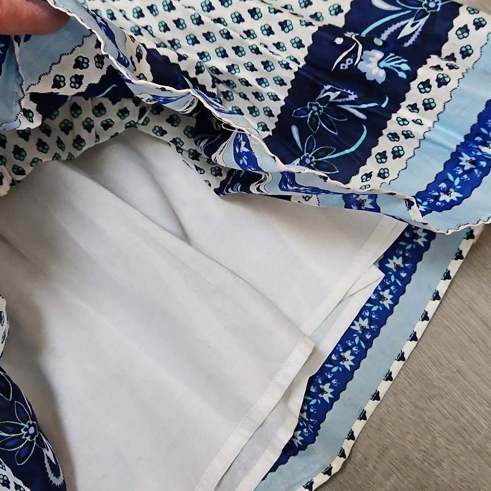 J. Crew Navy and White Maxi Skirt - Picture 3 of 5